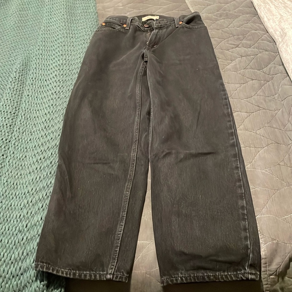 Levi’s baggy dad jeans black